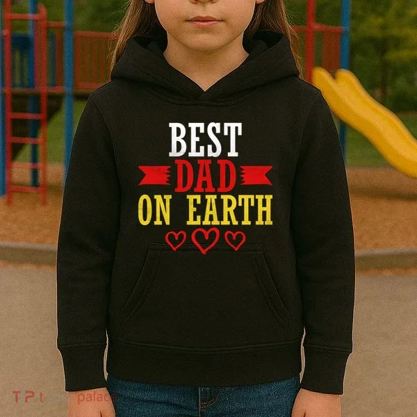 Best Dad On Earth Kids Hoodie