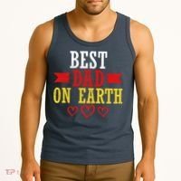 Best Dad On Earth Tank Top thumb 3