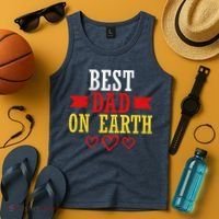Best Dad On Earth Tank Top thumb 4