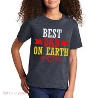 Best Dad On Earth Kids T-Shirt thumb 2