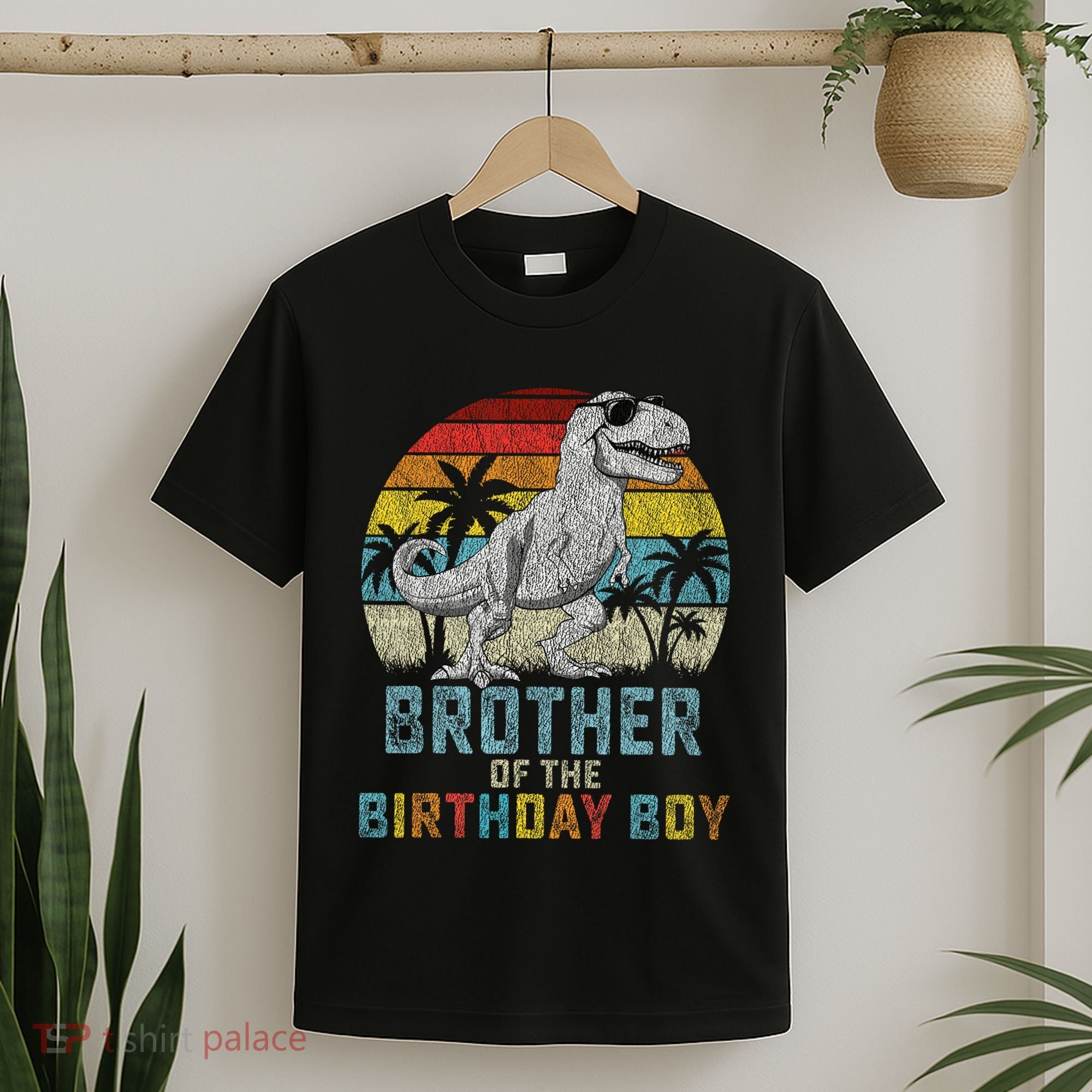 Brother Dinosaur Of The Birthday Matching Family T-Shirt