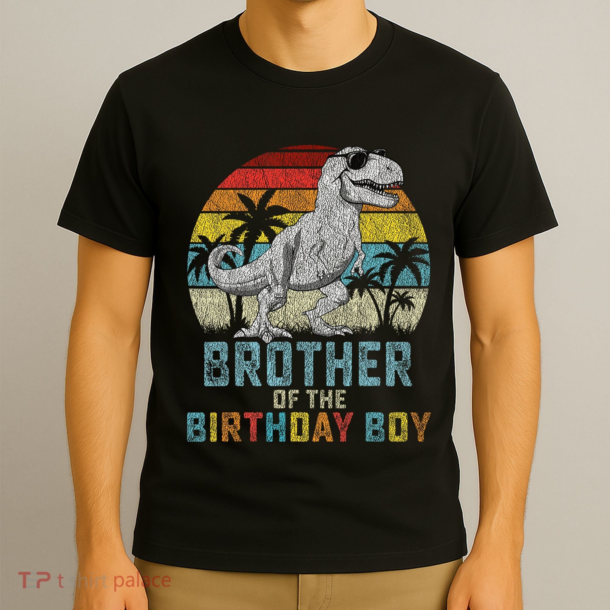 Brother Dinosaur Of The Birthday Matching Family T-Shirt