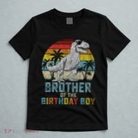 Brother Dinosaur Of The Birthday Matching Family T-Shirt thumb 5