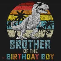 Brother Dinosaur Of The Birthday Matching Family Women's Tank Top thumb 5
