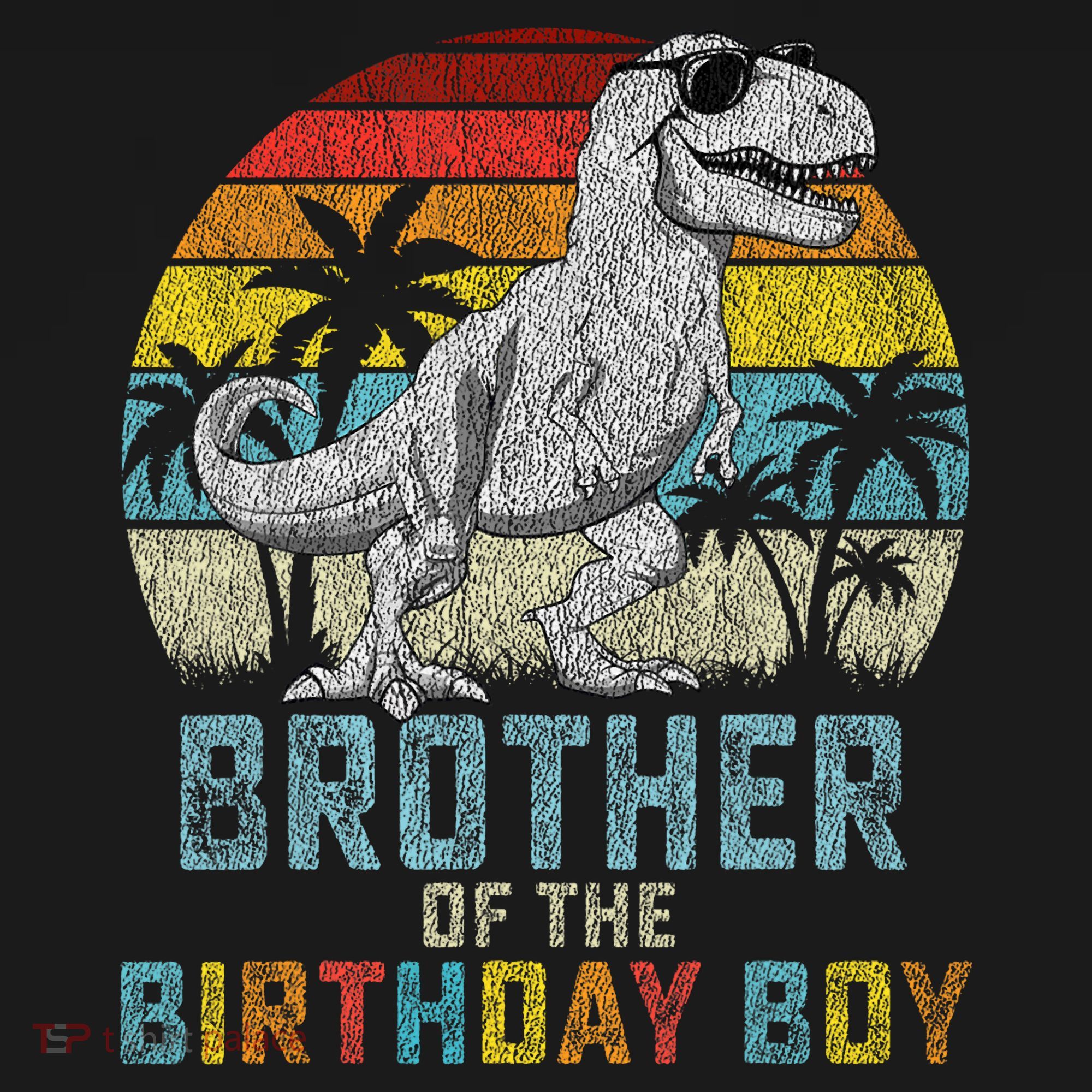 Brother Dinosaur Of The Birthday Matching Family Women's Tank Top