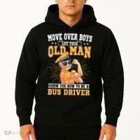 Bus Driver Old Operator Uniform Driving Shuttle Transit Hoodie thumb 2