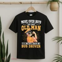 Bus Driver Old Operator Uniform Driving Shuttle Transit T-Shirt thumb 2