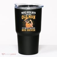 Bus Driver Old Operator Uniform Driving Shuttle Transit Tumbler thumb 0