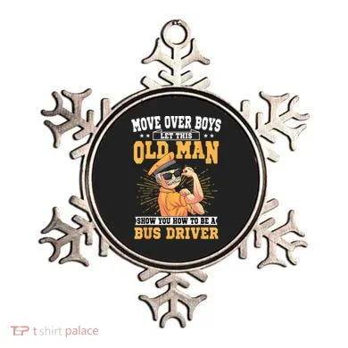Bus Driver Old Operator Uniform Driving Shuttle Transit Ornament
