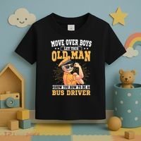 Bus Driver Old Operator Uniform Driving Shuttle Transit Toddler T-Shirt thumb 3