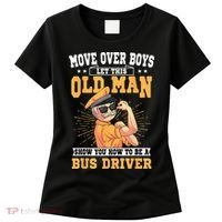 Bus Driver Old Operator Uniform Driving Shuttle Transit Women's T-Shirt thumb 0