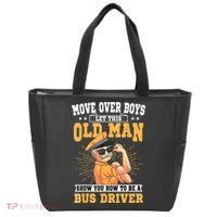 Bus Driver Old Operator Uniform Driving Shuttle Transit Tote Bag thumb 0
