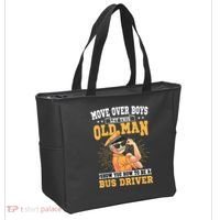 Bus Driver Old Operator Uniform Driving Shuttle Transit Tote Bag thumb 2