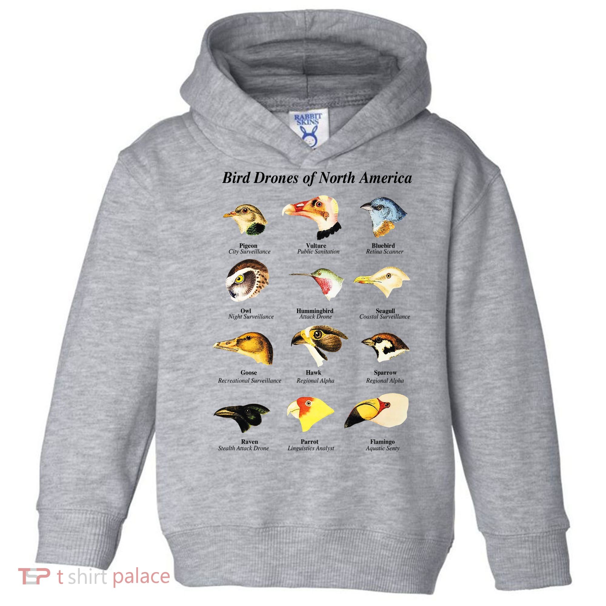 Bird Drones Of North America Toddler Hoodie