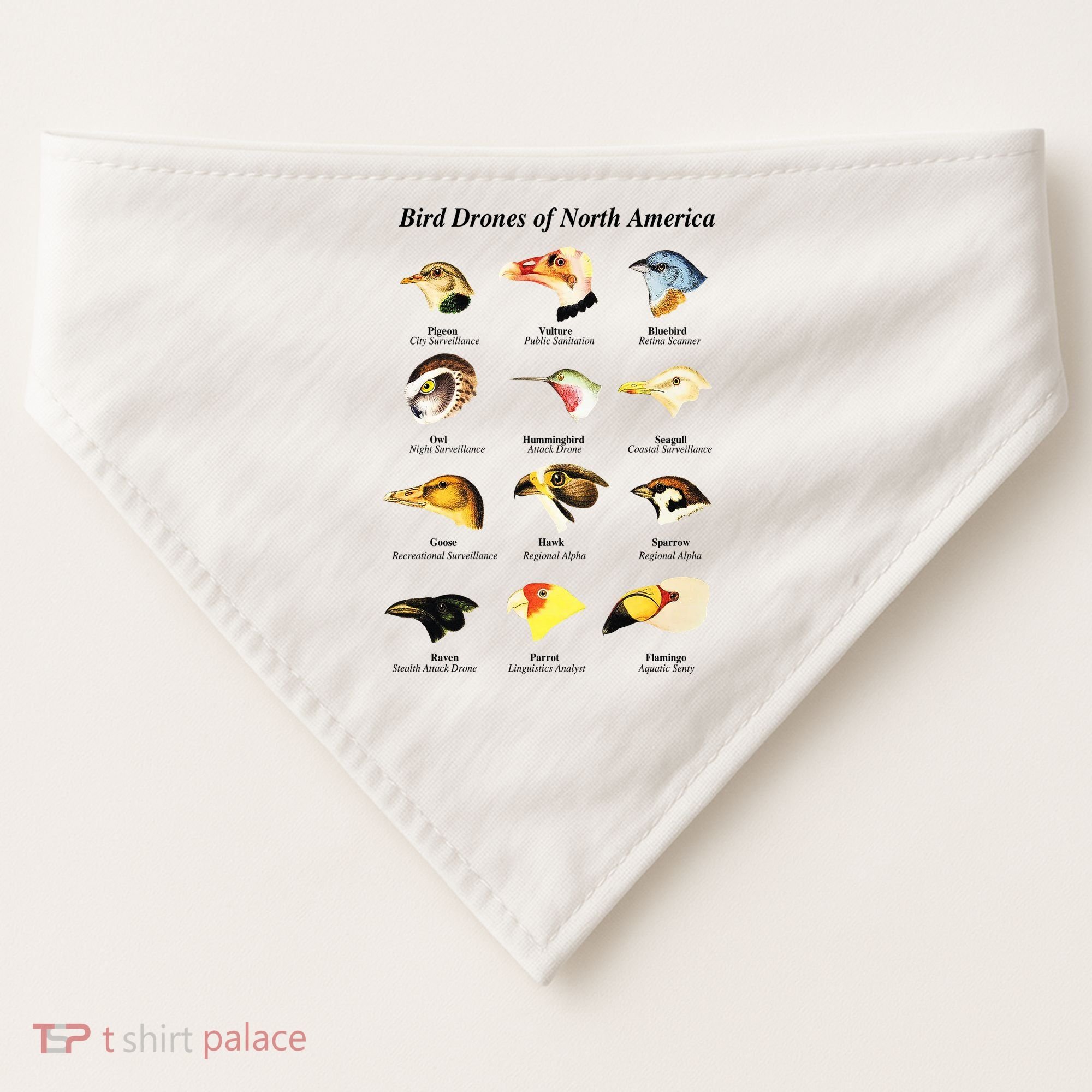 Bird Drones Of North America USA-Made Doggie Bandana