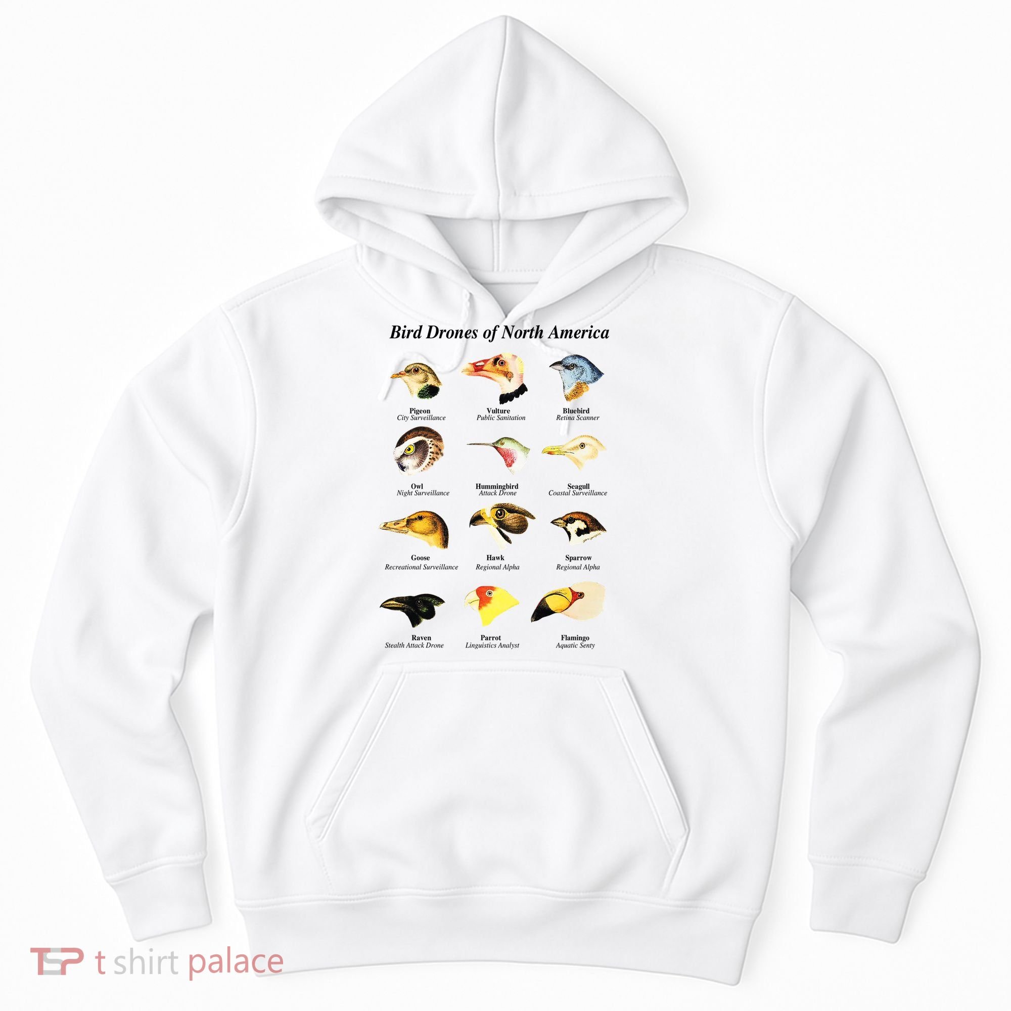 Bird Drones Of North America Hoodie