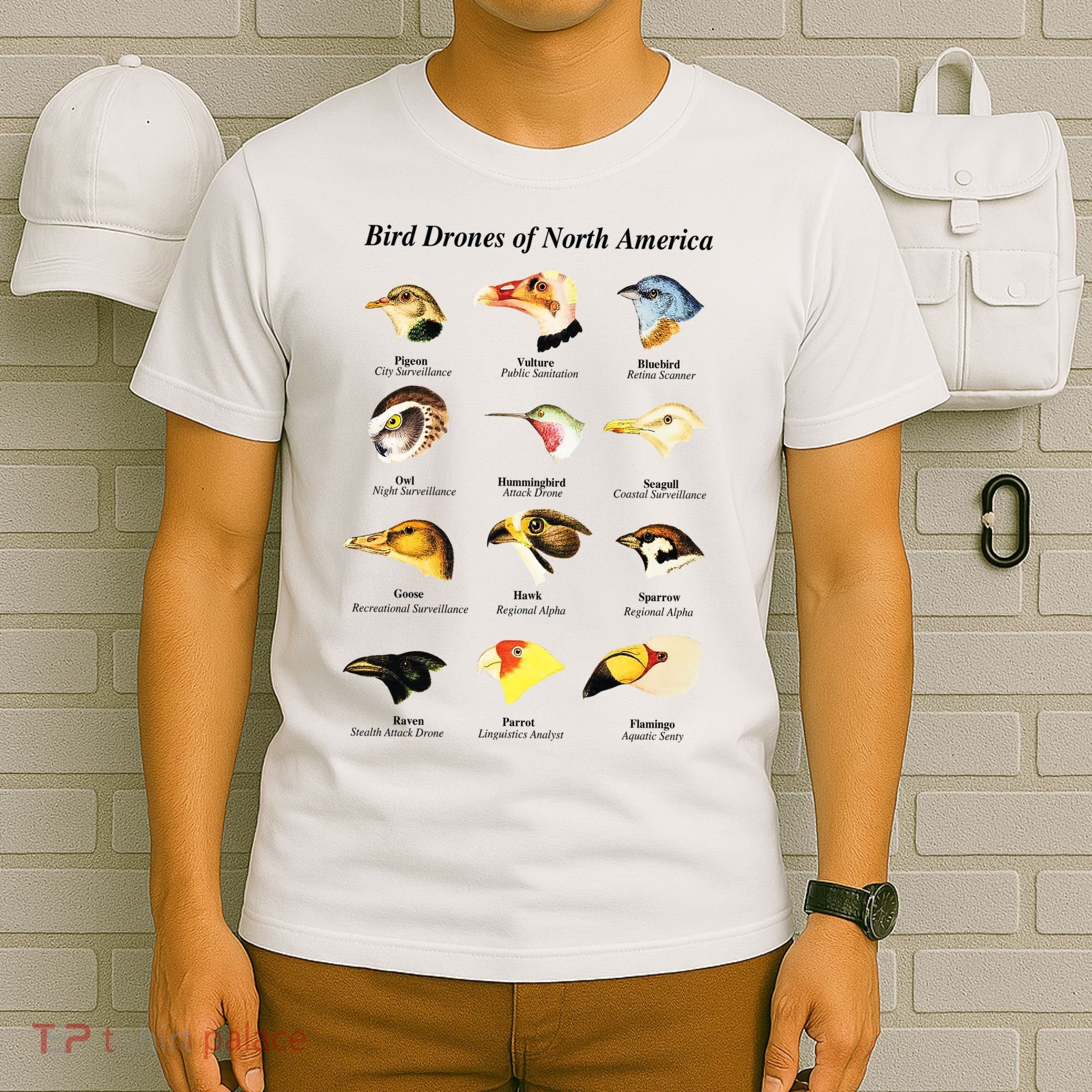 Bird Drones Of North America T-Shirt