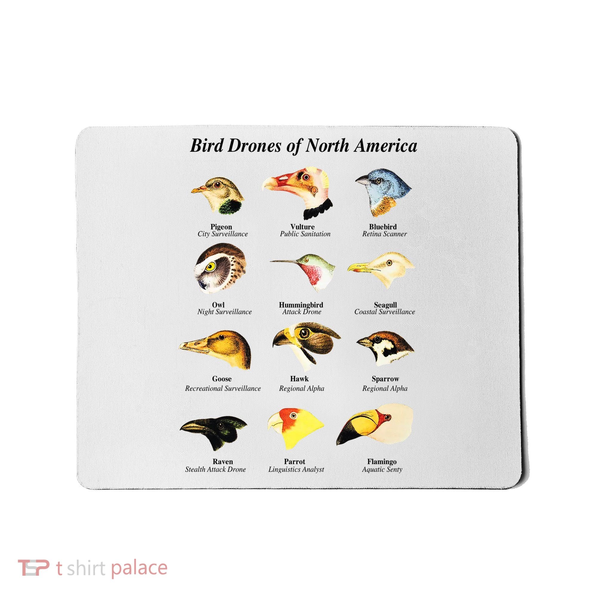 Bird Drones Of North America Mousepad