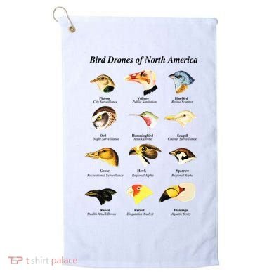 Bird Drones Of North America Golf Towel
