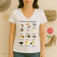 Bird Drones Of North America Women's V-Neck T-Shirt thumb 3