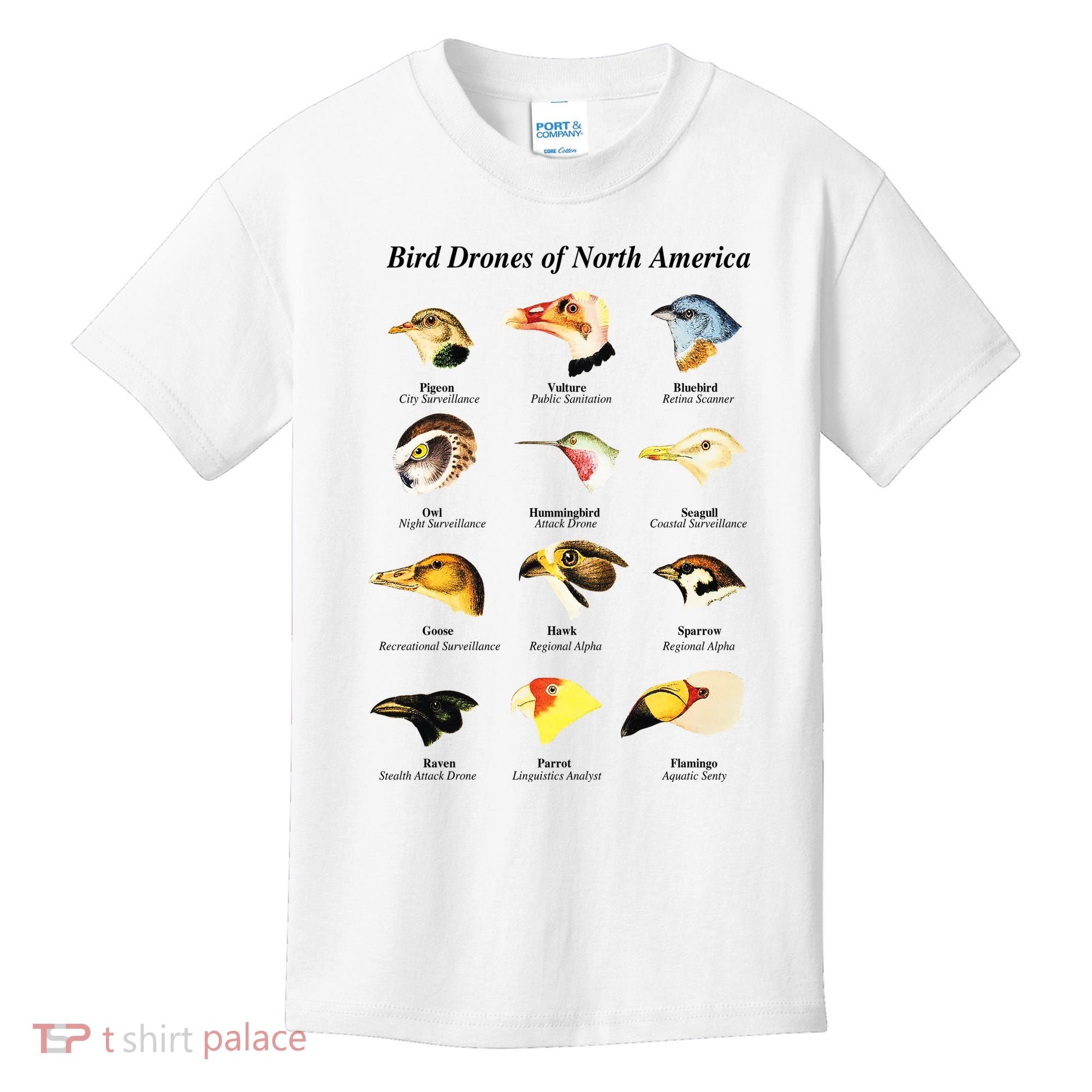 Bird Drones Of North America Kids T-Shirt