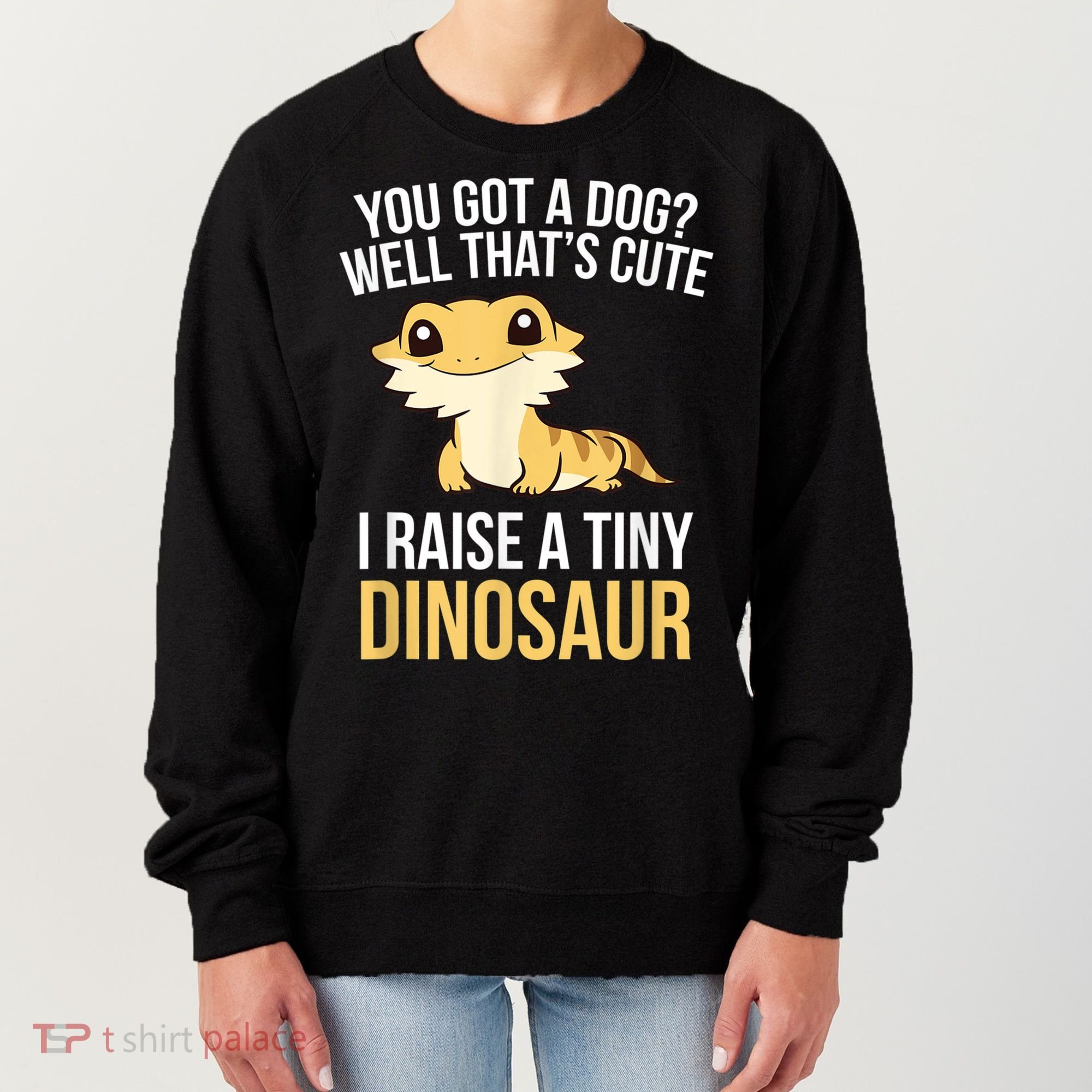 Bearded Dragon Pet I Raise A Tiny Dinosaur Bearded Dragon Women's Sweatshirt