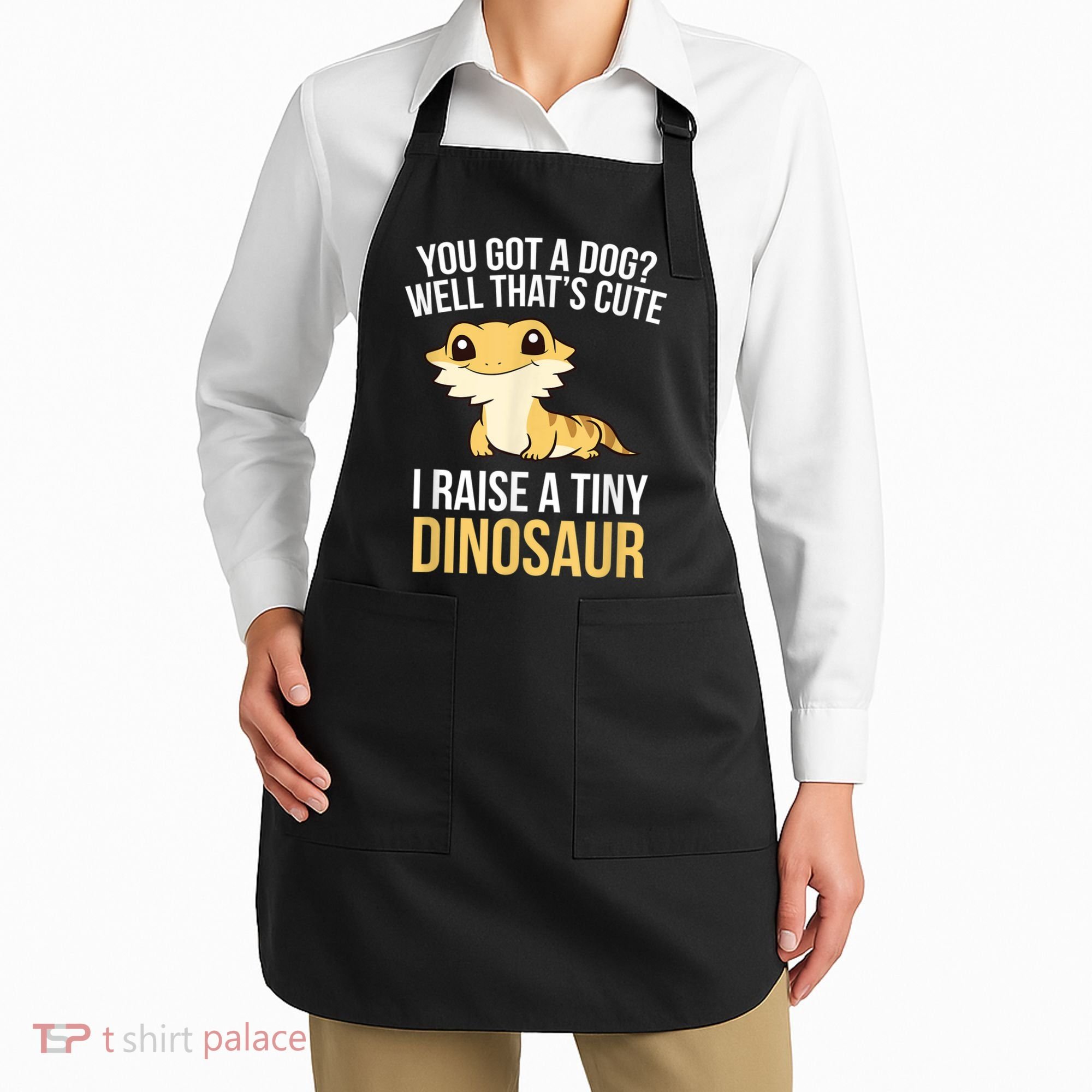 Bearded Dragon Pet I Raise A Tiny Dinosaur Bearded Dragon Apron