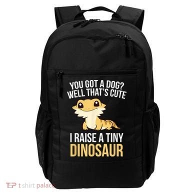 Bearded Dragon Pet I Raise A Tiny Dinosaur Bearded Dragon Backpack