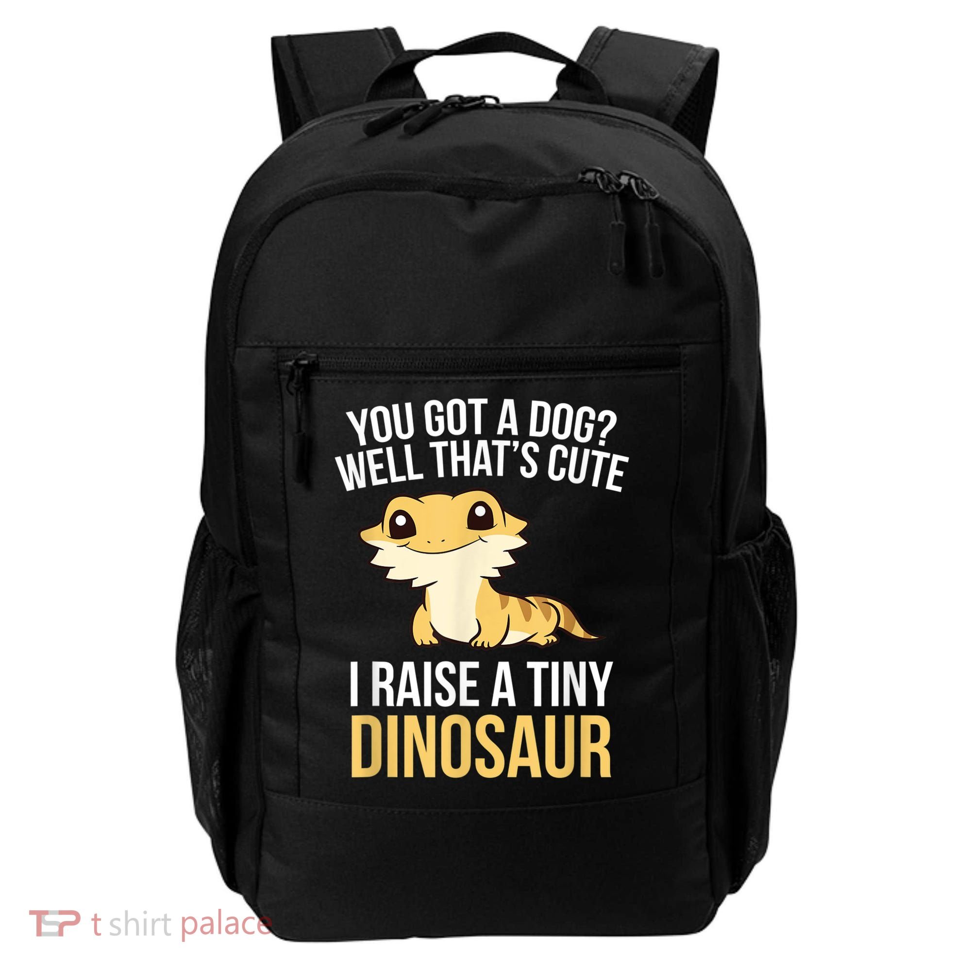 Bearded Dragon Pet I Raise A Tiny Dinosaur Bearded Dragon Backpack