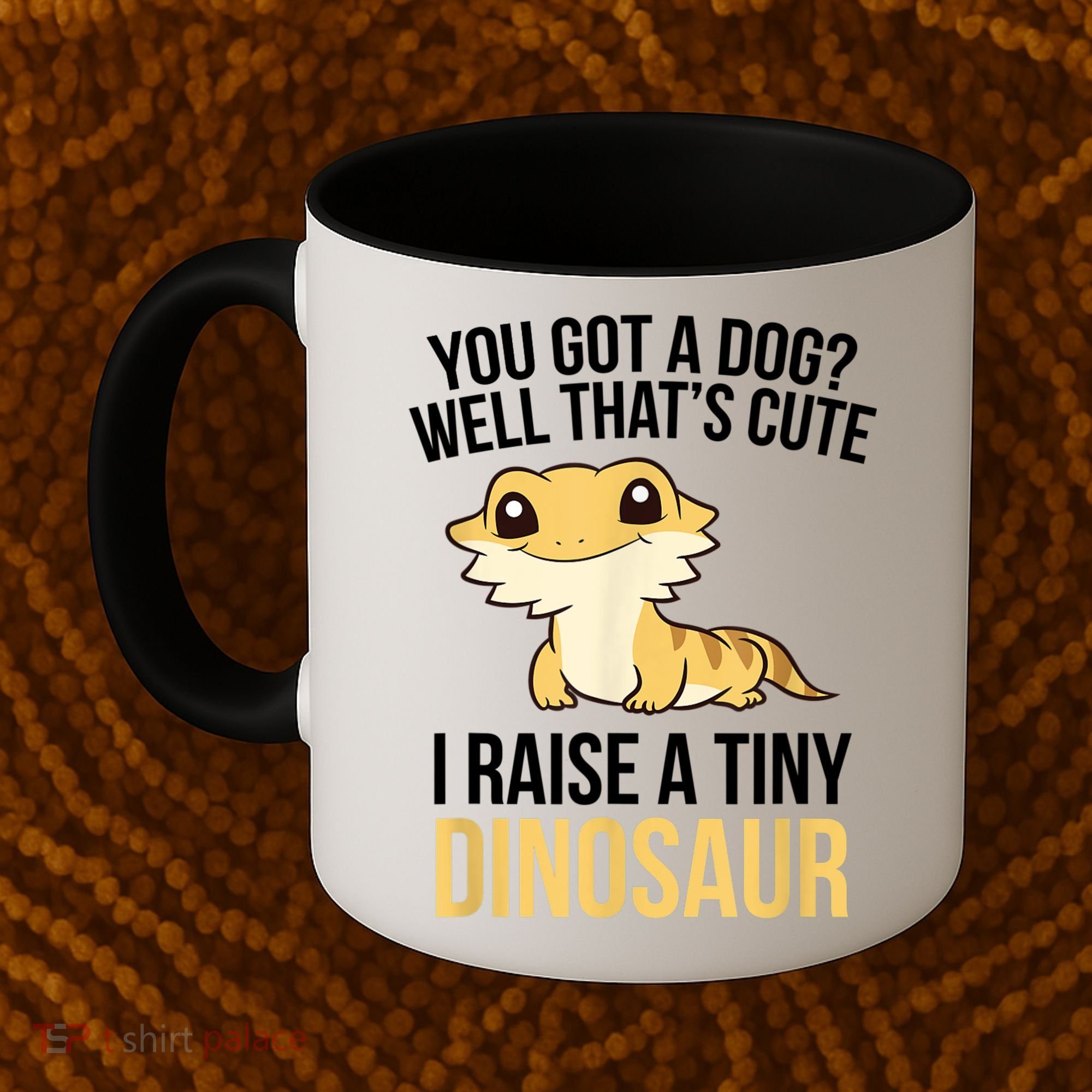 Bearded Dragon Pet I Raise A Tiny Dinosaur Bearded Dragon Coffee Mug