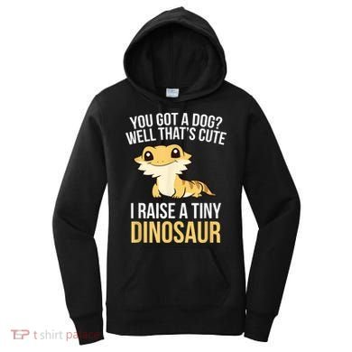 Bearded Dragon Pet I Raise A Tiny Dinosaur Bearded Dragon Women's Hoodie