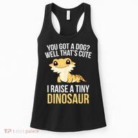 Bearded Dragon Pet I Raise A Tiny Dinosaur Bearded Dragon Women's Tank Top thumb 0