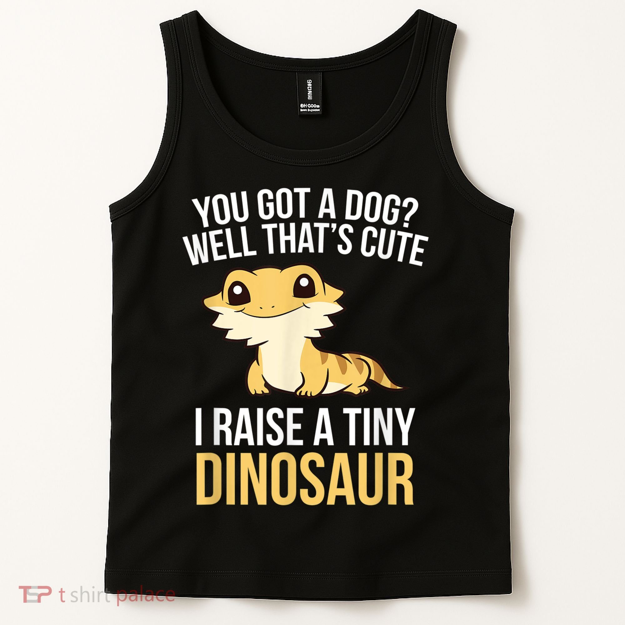 Bearded Dragon Pet I Raise A Tiny Dinosaur Bearded Dragon Tank Top