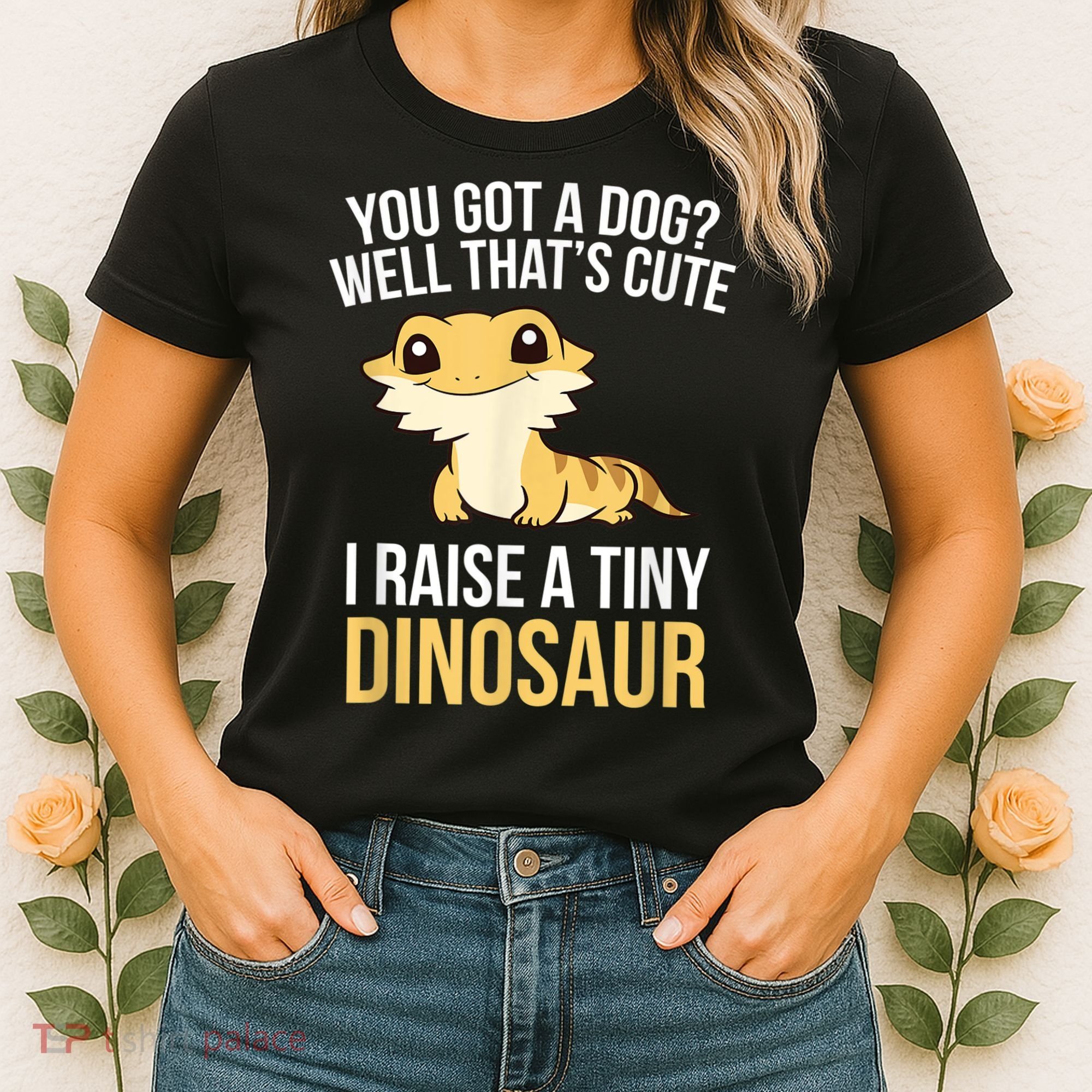 Bearded Dragon Pet I Raise A Tiny Dinosaur Bearded Dragon Women's T-Shirt