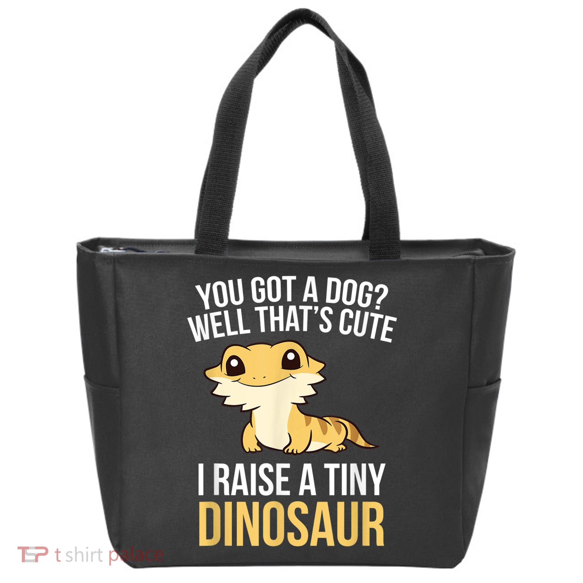 Bearded Dragon Pet I Raise A Tiny Dinosaur Bearded Dragon Tote Bag