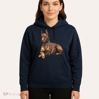 Brown Doberman Pinscher Hoodie thumb 5