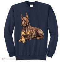 Brown Doberman Pinscher Sweatshirt thumb 0