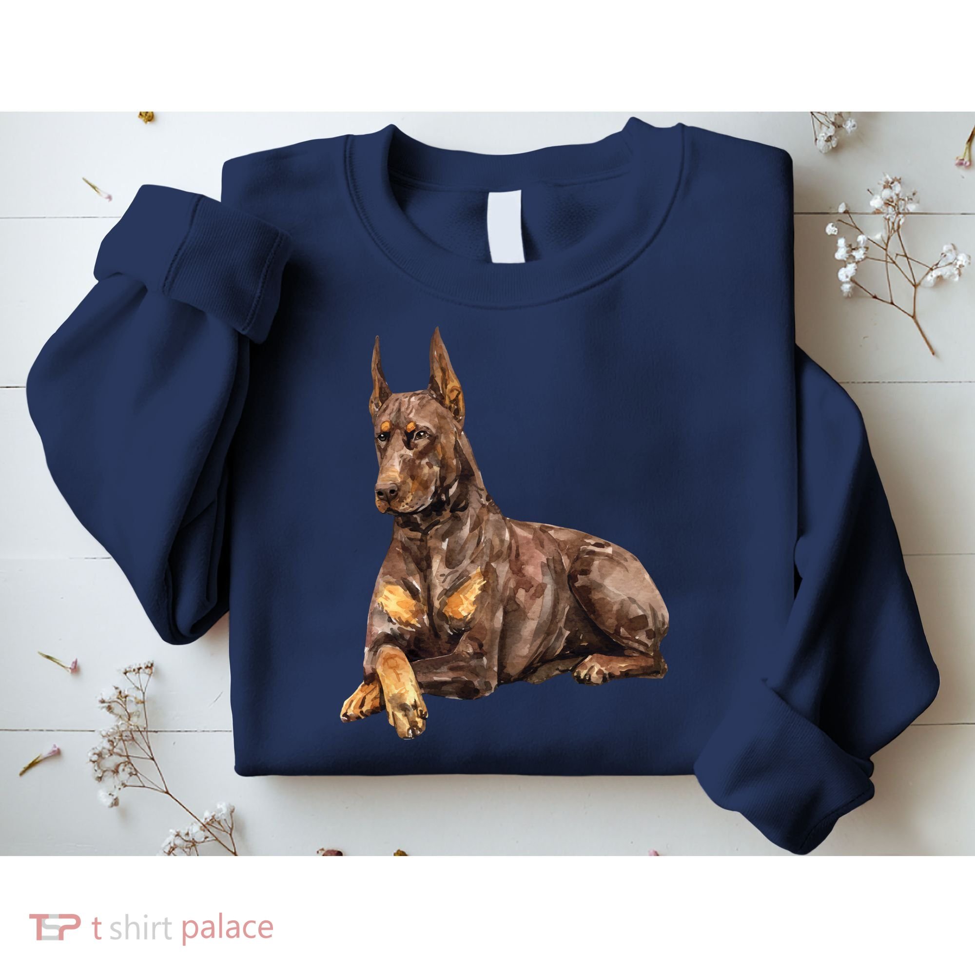 Brown Doberman Pinscher Sweatshirt