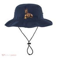 Brown Doberman Pinscher Bucket Hat thumb 0