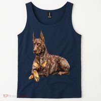 Brown Doberman Pinscher Tank Top thumb 2