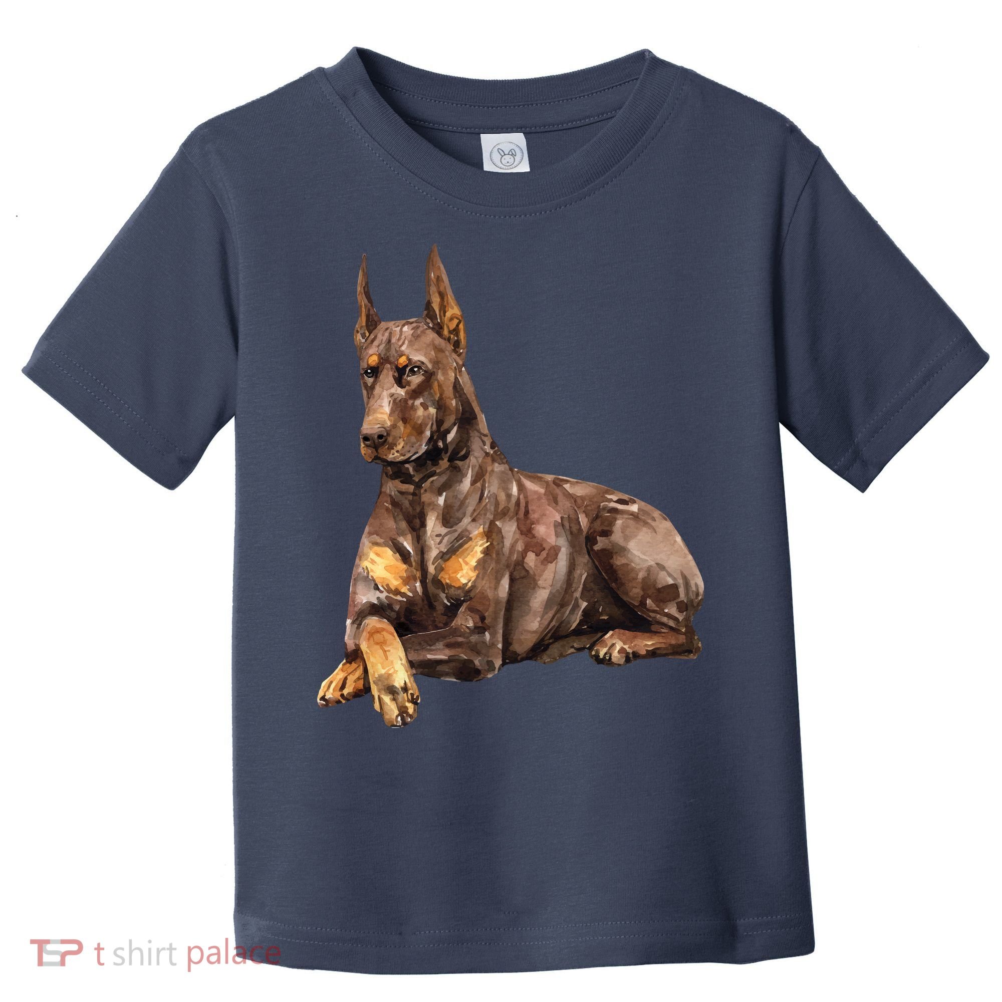 Brown Doberman Pinscher Toddler T-Shirt
