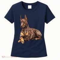 Brown Doberman Pinscher Women's T-Shirt thumb 0