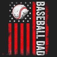 Baseball Dad Player American Us Flag Patriotic Tumbler thumb 3