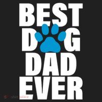 Best Dog Dad Ever Paw Beanie thumb 2