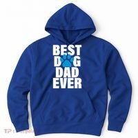 Best Dog Dad Ever Paw Hoodie thumb 0