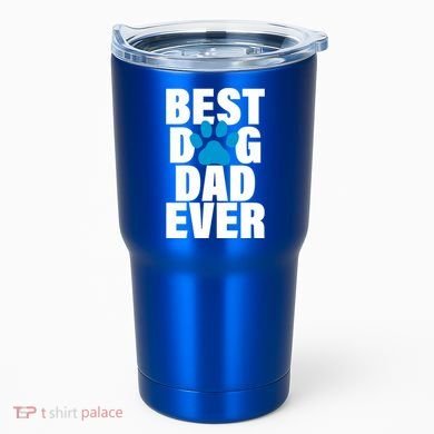 Best Dog Dad Ever Paw Tumbler