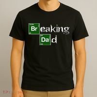 Breaking Dad Papa Funny Father's Day Dad Gift Christmas T-Shirt thumb 3