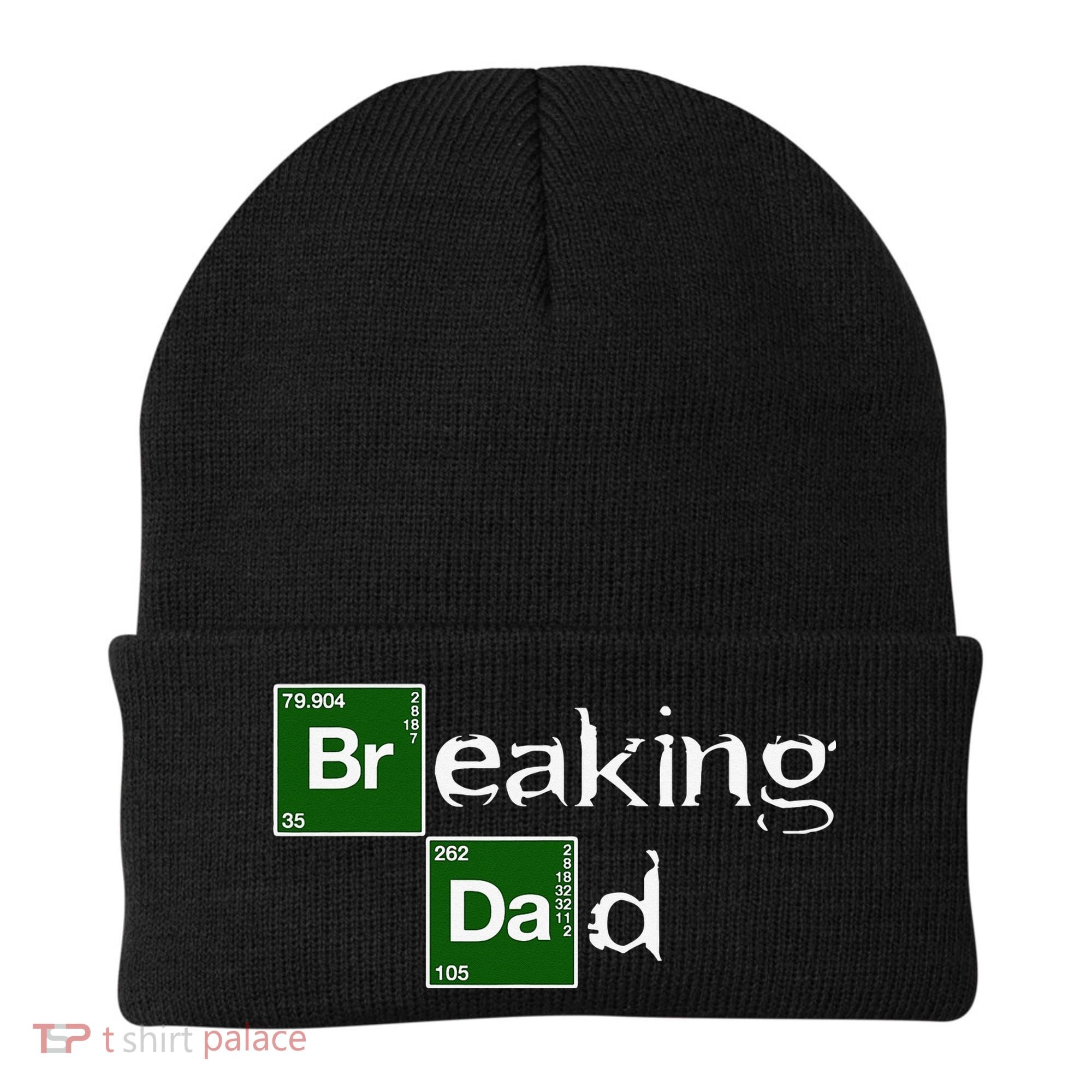 Breaking Dad Papa Funny Father's Day Dad Gift Christmas Beanie