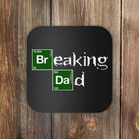 Breaking Dad Papa Funny Father's Day Dad Gift Christmas Coaster thumb 0