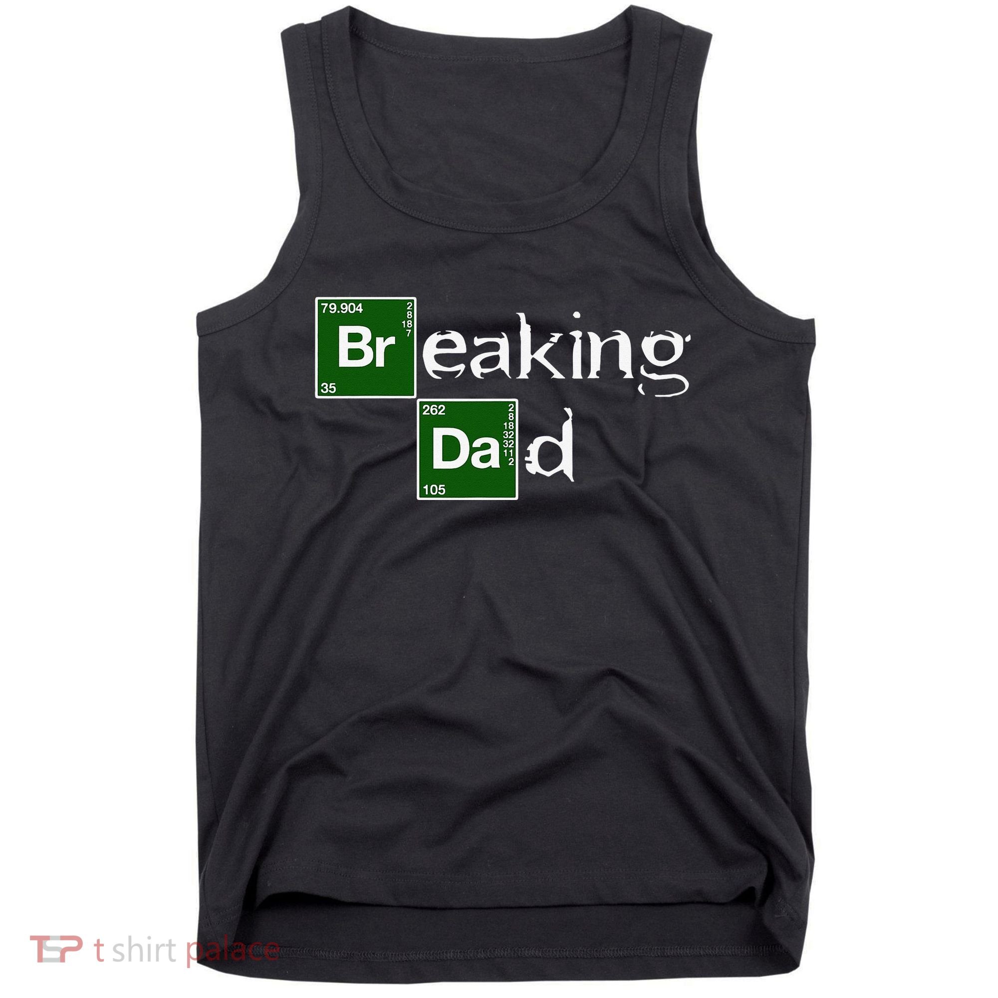 Breaking Dad Papa Funny Father's Day Dad Gift Christmas Tank Top